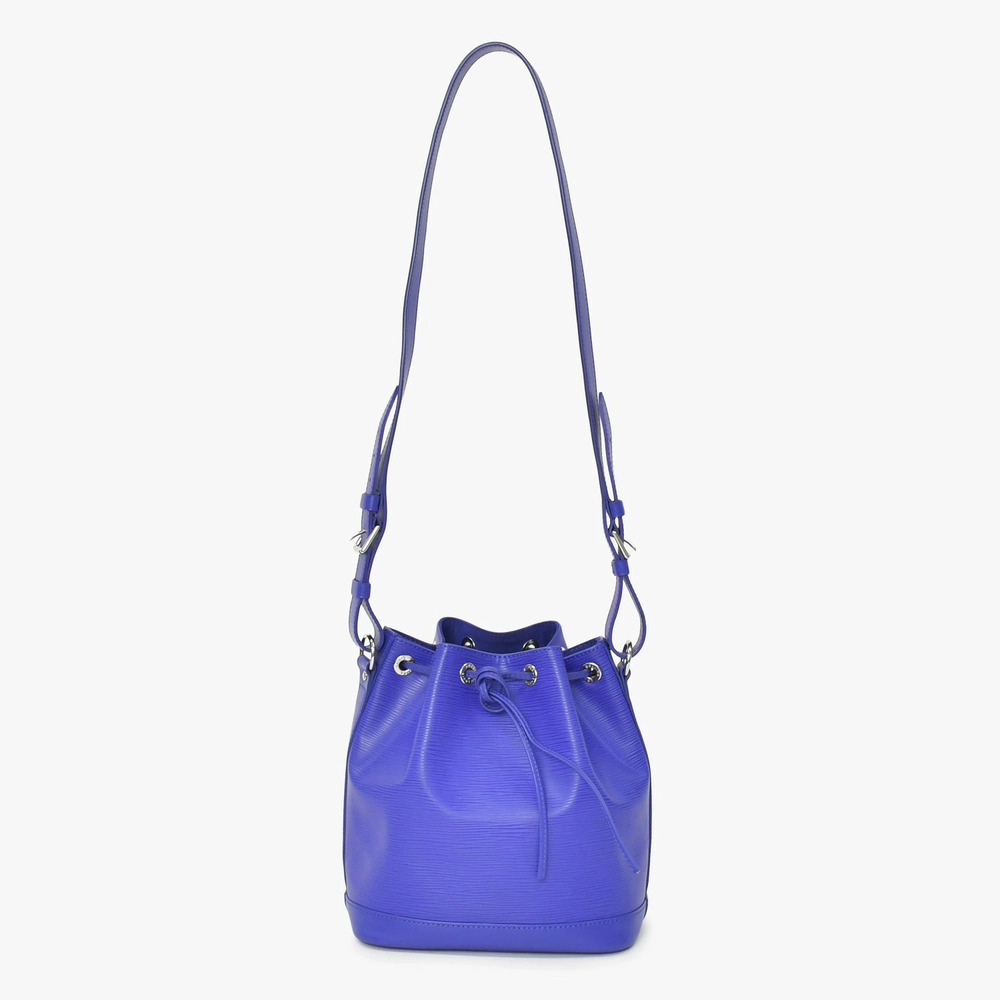 LOUIS VUITTON Noe Shoulder Bag Drawstring Epi Leather Fig Purple